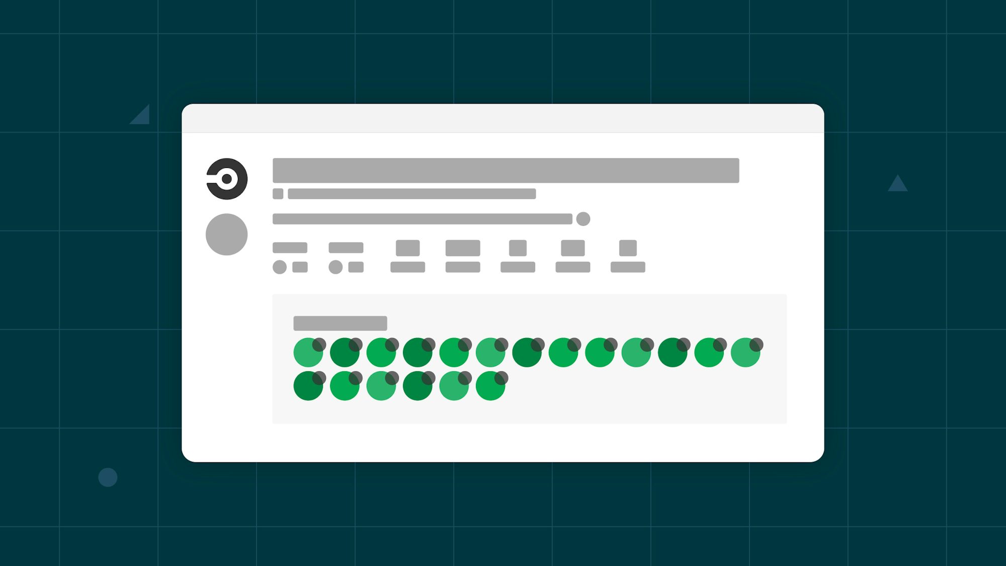 A stylized illustration of the CircleCI Discuss community home page.