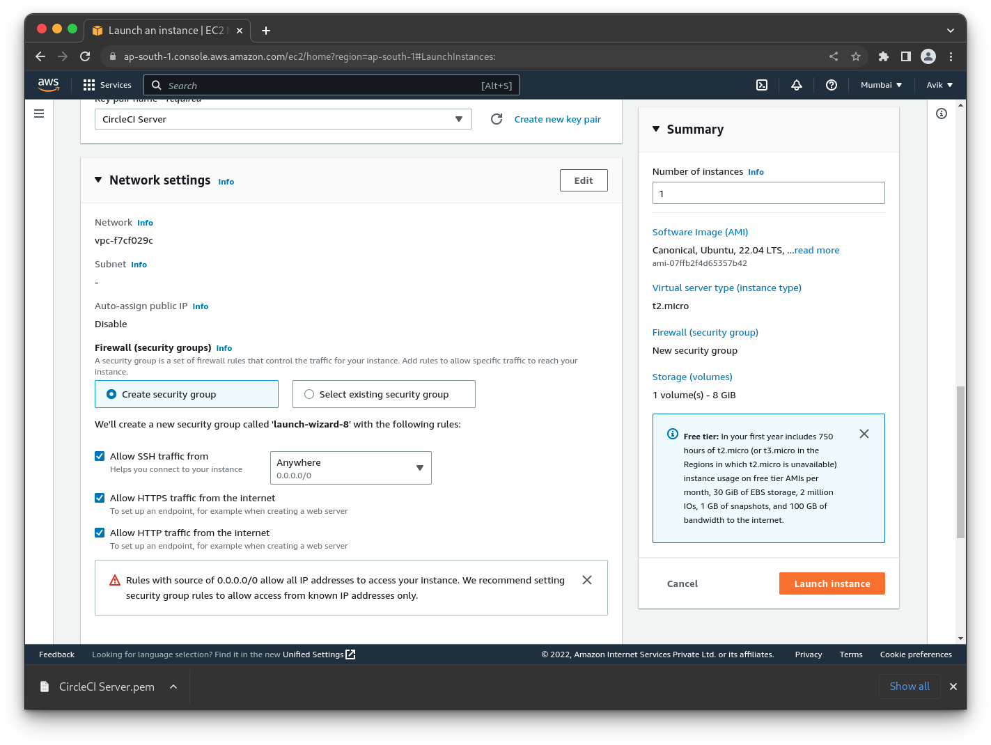 Update firewall security