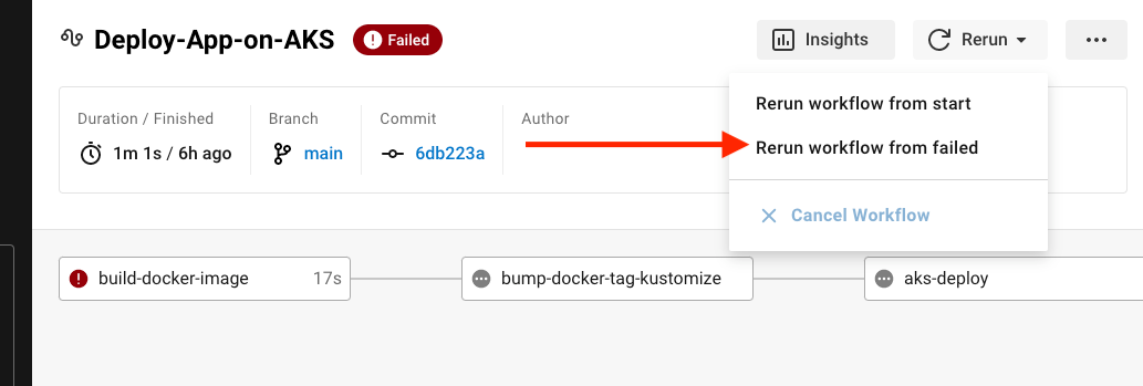 Deploy app to AKS