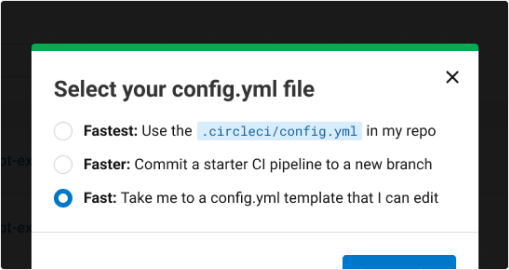 Choose Config